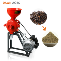 DAWN AGRO Household Pulverizer Fresh Herb Grinder Corn Grinding Machine with Gasoline Engine